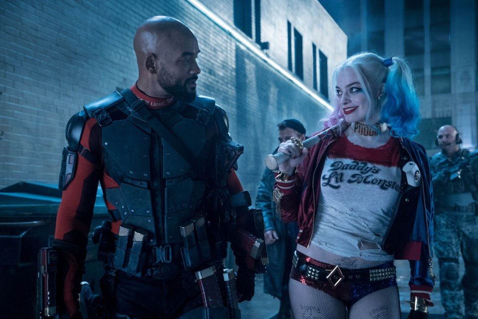 Will Smith and Margot Robbie