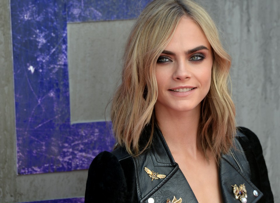Cara has currently been promoting the comic book film Suicide Squad in the capital