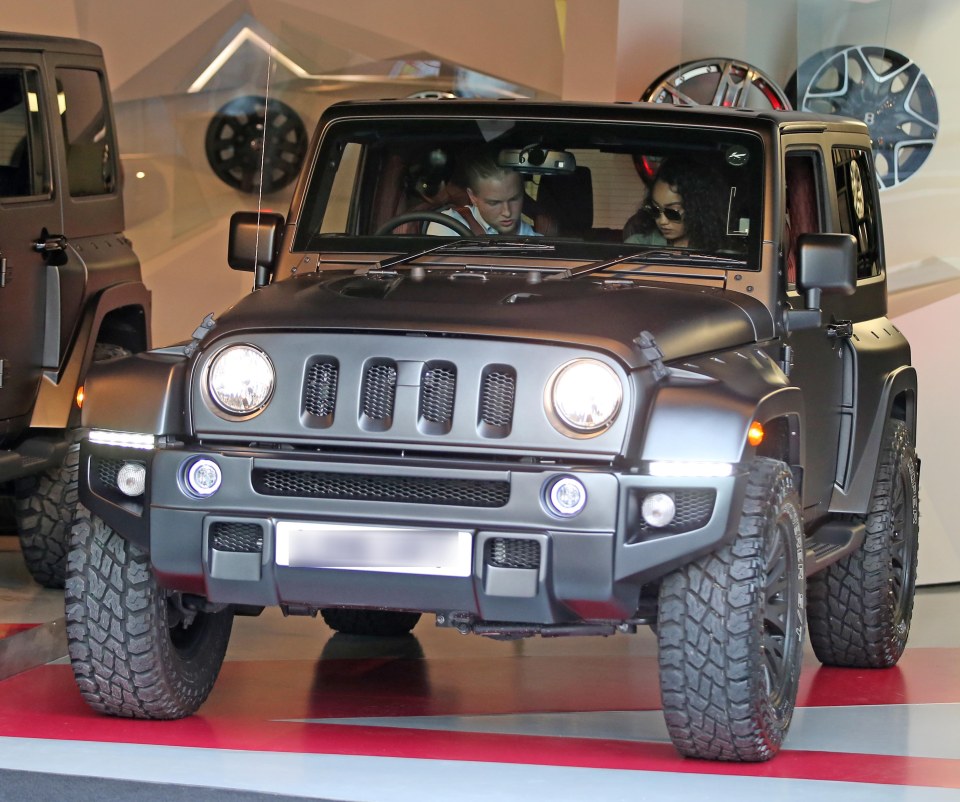 Leigh-Anne Pinnock's car