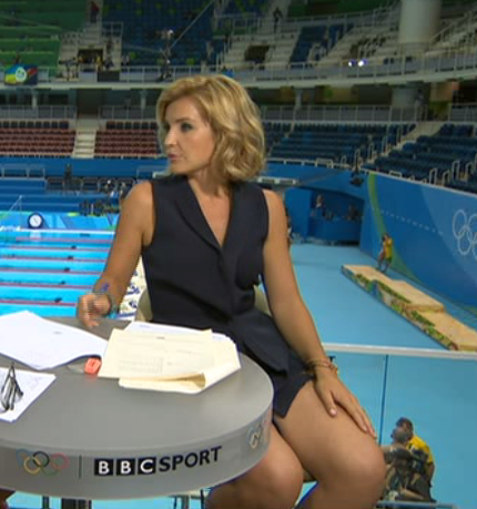 BBC presenter Helen Skelton send pulses racing in her skimpy outfit
