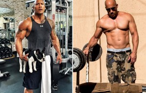 The Rock vs Vin Diesel: Which star has the buffest bod on Instagram?