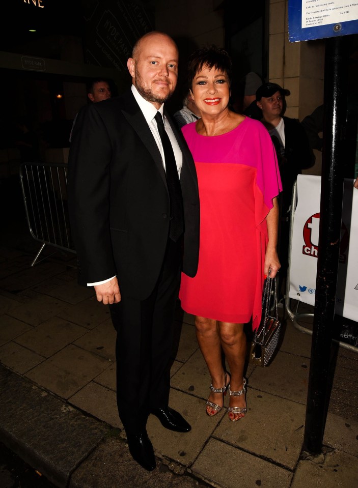Brit artist Lincoln Townley pictured with husband of actress Denise Welch, has released paintings of the world’s most iconic supermodels