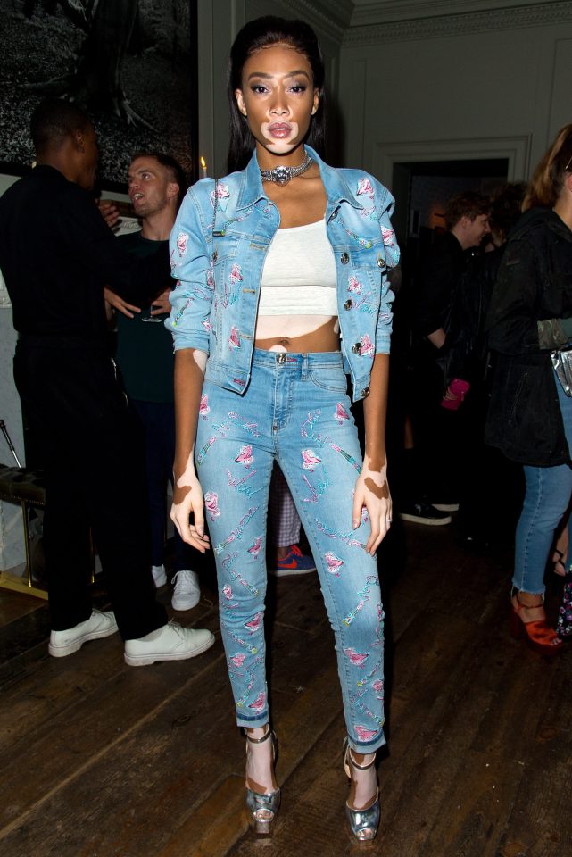 Winnie Harlow led the celebrities at the launch of i-D's 'The Female Gaze'