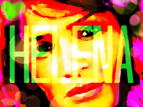 Townley: "I carefully selected faces which have stood the test of time in all aspects of modelling." (Helena Christensen pictured)