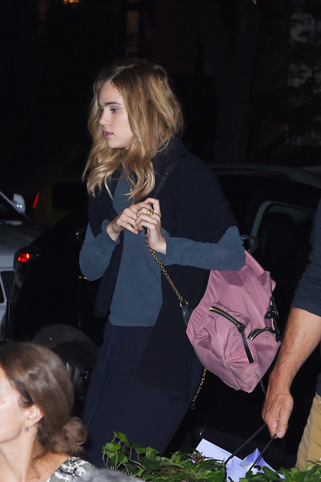 Taylor and Cara's mutual friend, Suki Waterhouse, was also at the star-studded meal