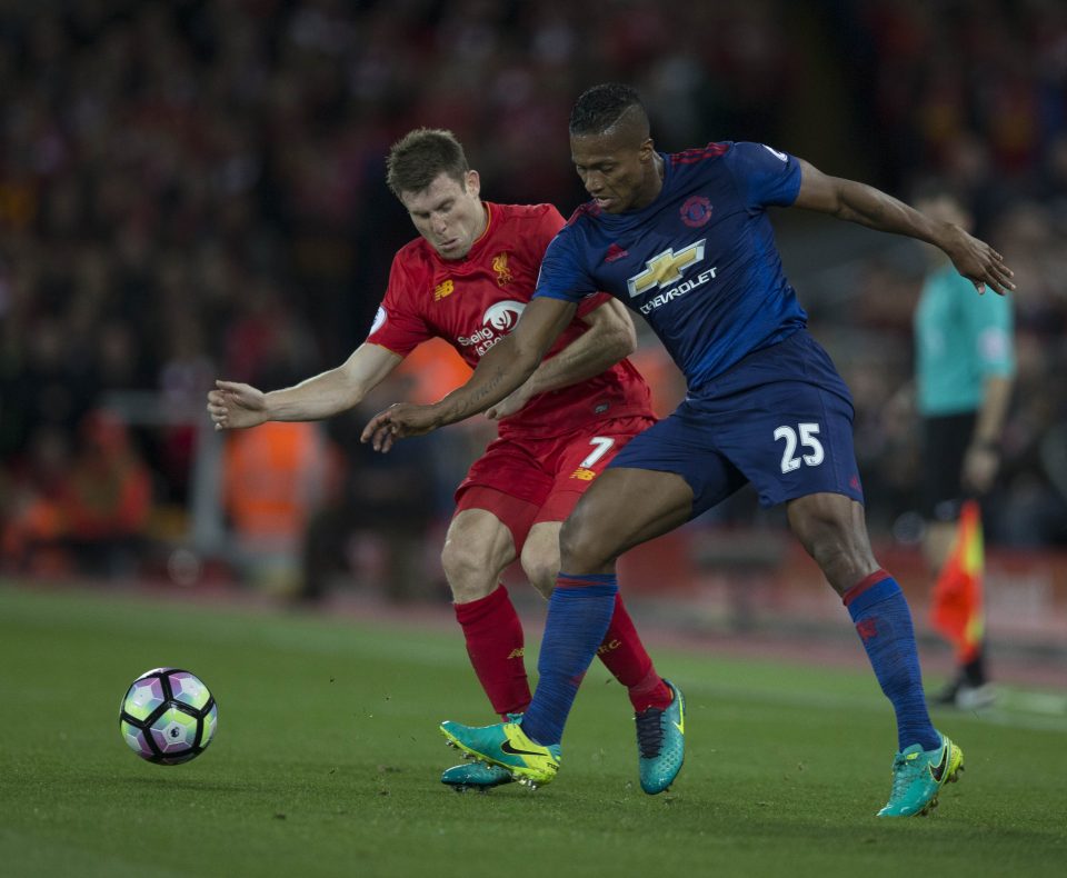 Antonio Valencia is Mourinho's first-choice right-back
