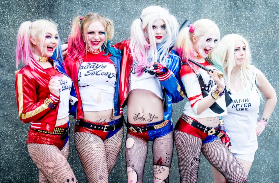 Harley Quinn Cosplayers dominated this year's Comic Con