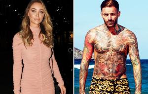 Worlds collide as ex-Towie star Lauren Pope shacks up with Geordie Shore hunk Aaron Chalmers