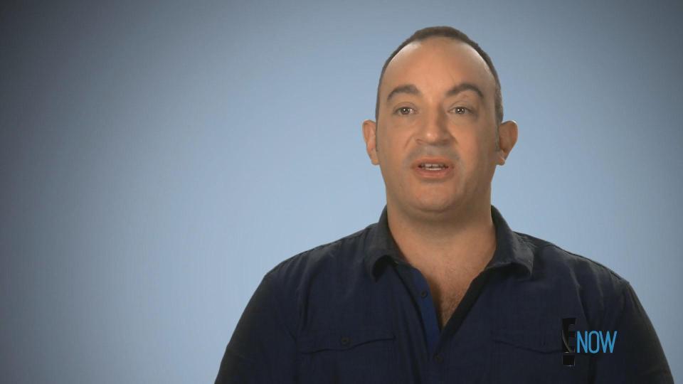 After the procedure George's scar is barely visible and his eyebrow has rejoined