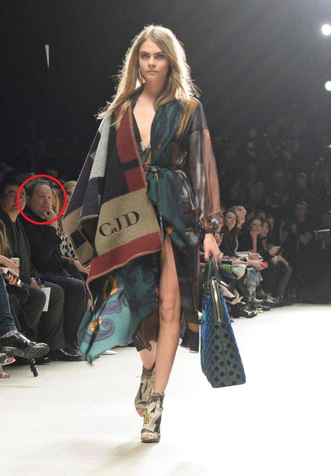  Cara Delevingne claims she was sexually assaulted by Harvey Weinstein, pictured in 2014