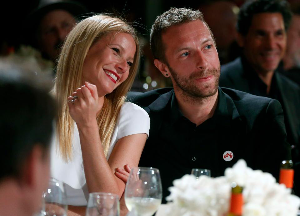  She has two children with ex-husband Chris Martin