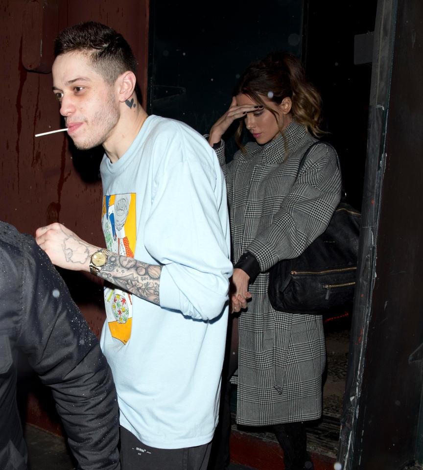  Kate was seen with Pete Davidson in February 2019