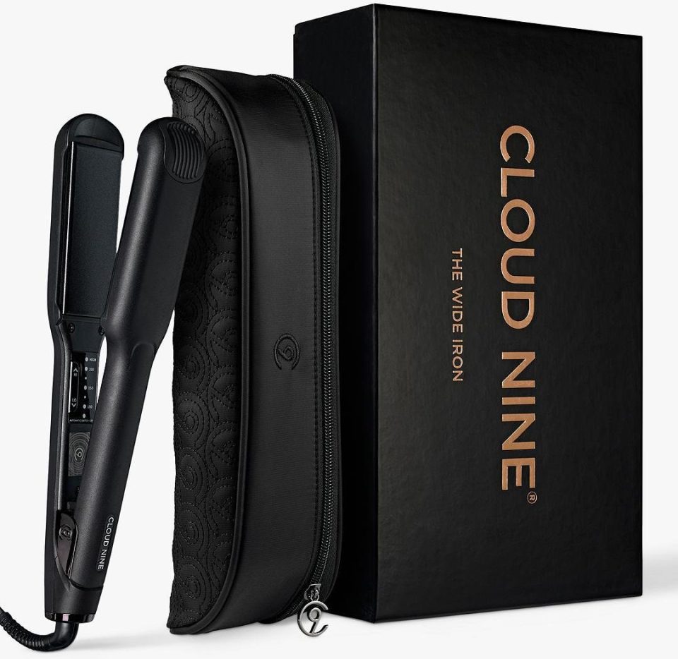 Best hair straighteners - Cloud Nine Wide Iron