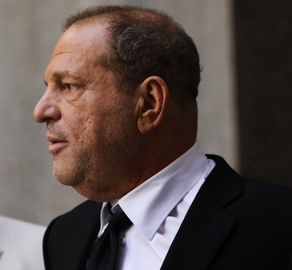  Weinstein, pictured leaving court in Manhattan yesterday, escaped a car crash in upstate New York unharmed earlier this month