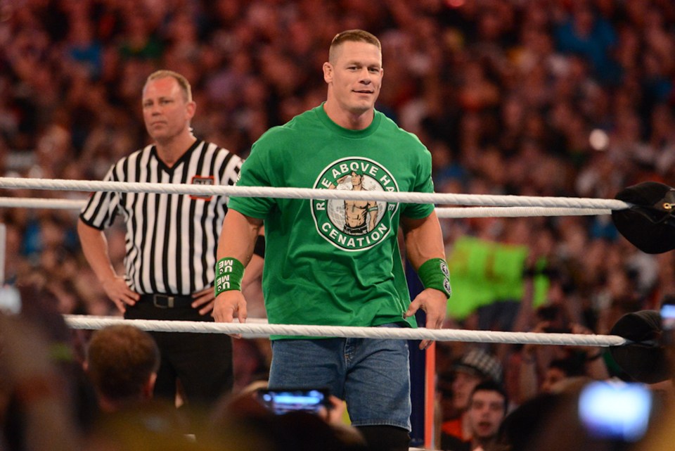 John Cena is a 16-time WWE World champion