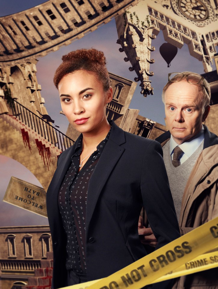Tala Gouveia and Jason Watkins have three more cases to solve in picturesque Bath