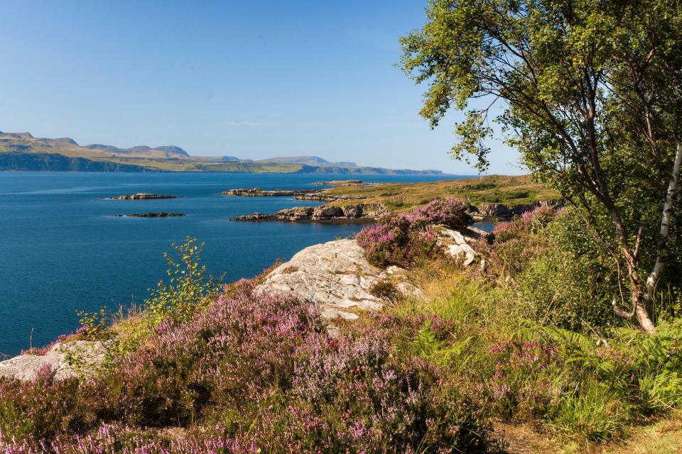 The tiny Isle of Raasay is just 14 miles long by five miles wide and combines the great outdoors with warm hospitality