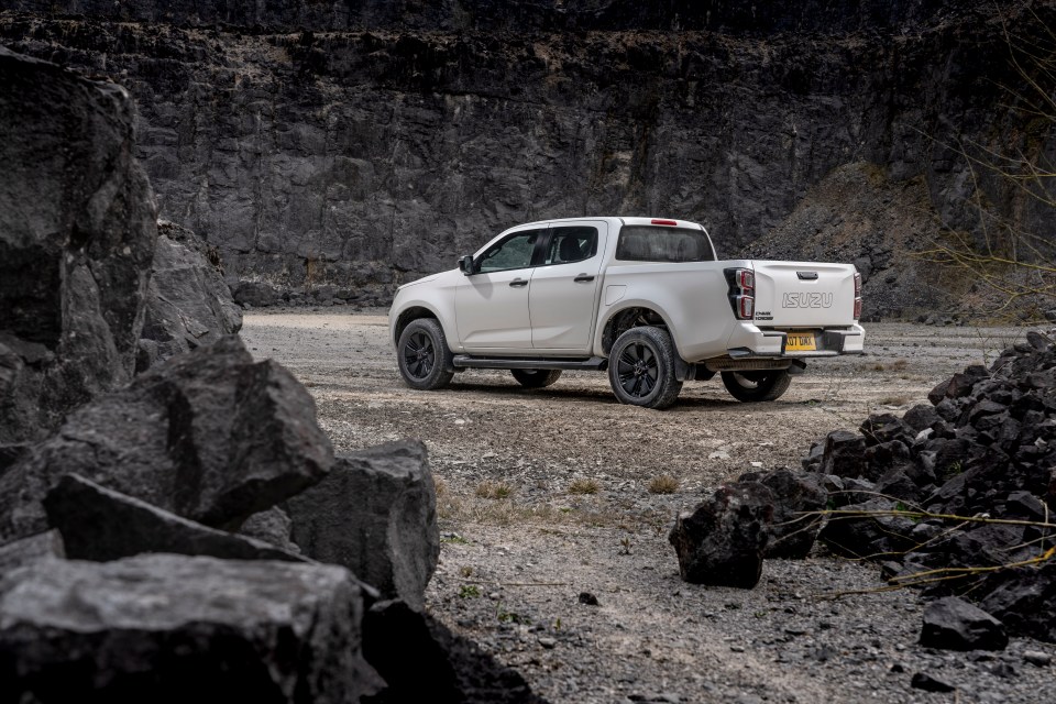 The D-Max has the strength and off-road capability you’d expect