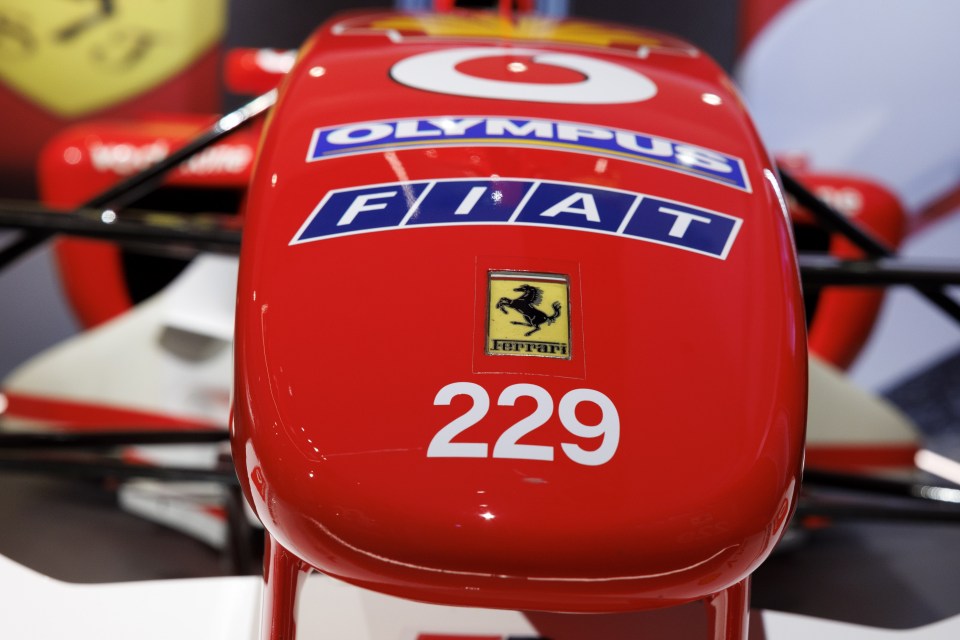 It has an iconic design, made historic by Schumacher's achievements