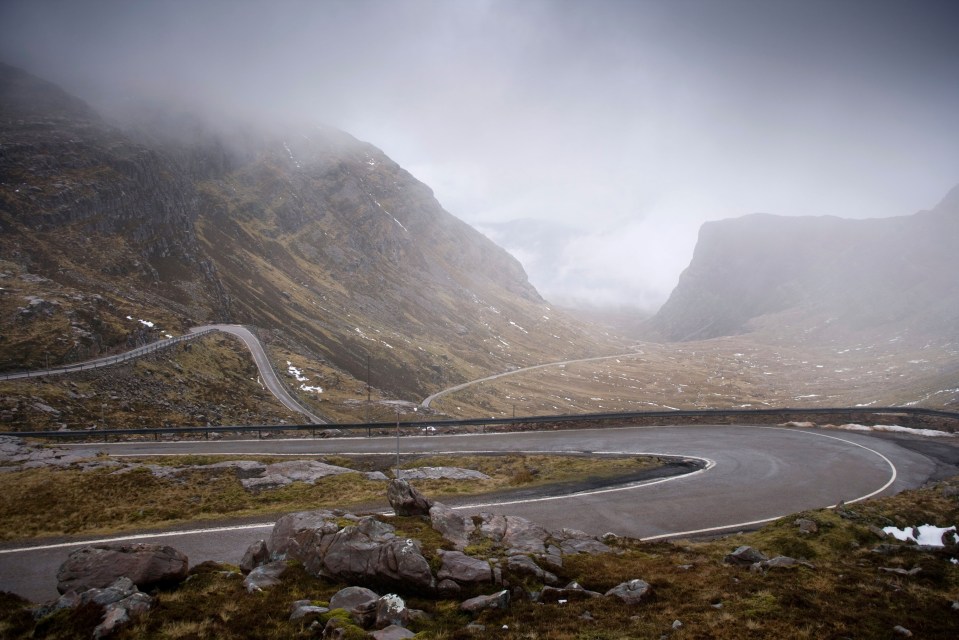 The mountainous pass is known as 'Devil’s Elbow'