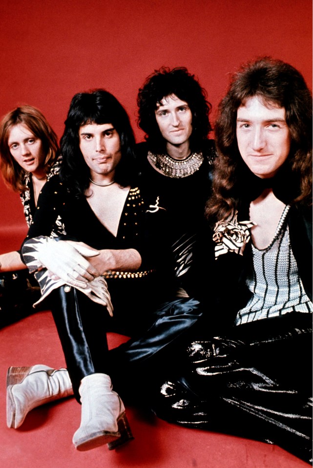 Group portrait of the band Queen.