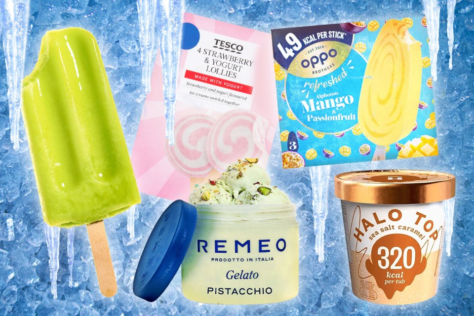 Dietitian Lucy Diamond shared six healthier ice cream varieties to go for this summer