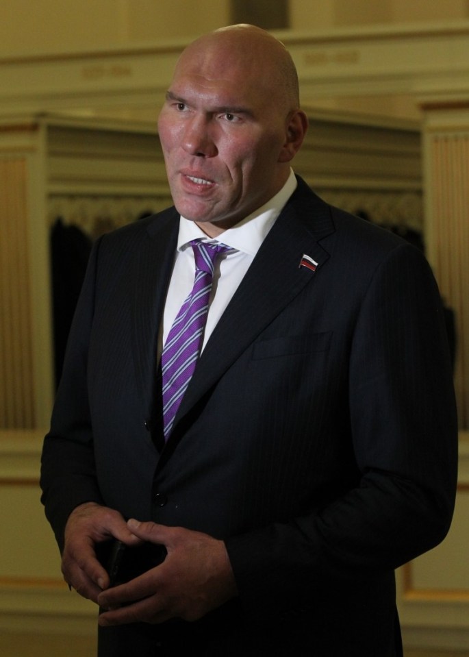 MOSCOW, RUSSIA - SEPTEMBER 30: (RUSSIA OUT) Russian State Duma Deputy Nikolay Valuev attends the ceremony of the annexation of four Ukrainian regions at the Grand Kremlin Palace on September 30, 2022 in Moscow, Russia. Separatist leaders of annexed Donetsk, Lugansk, Kherson and Zaporizhzhya regions of Ukraine were in Moscow to sign joint documents. (Photo by Contributor/Getty Images)