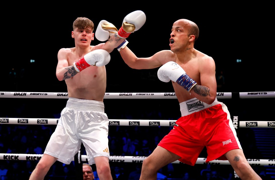 KSI and Wayne Bridge facing off at Misfits 20.