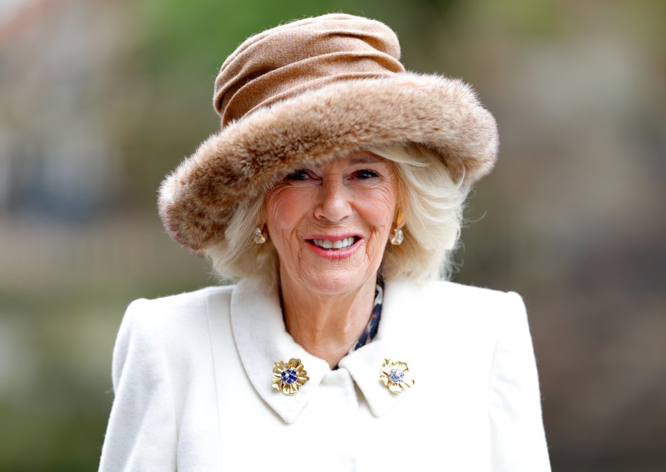 Queen Camilla at the Royal Maundy Service.