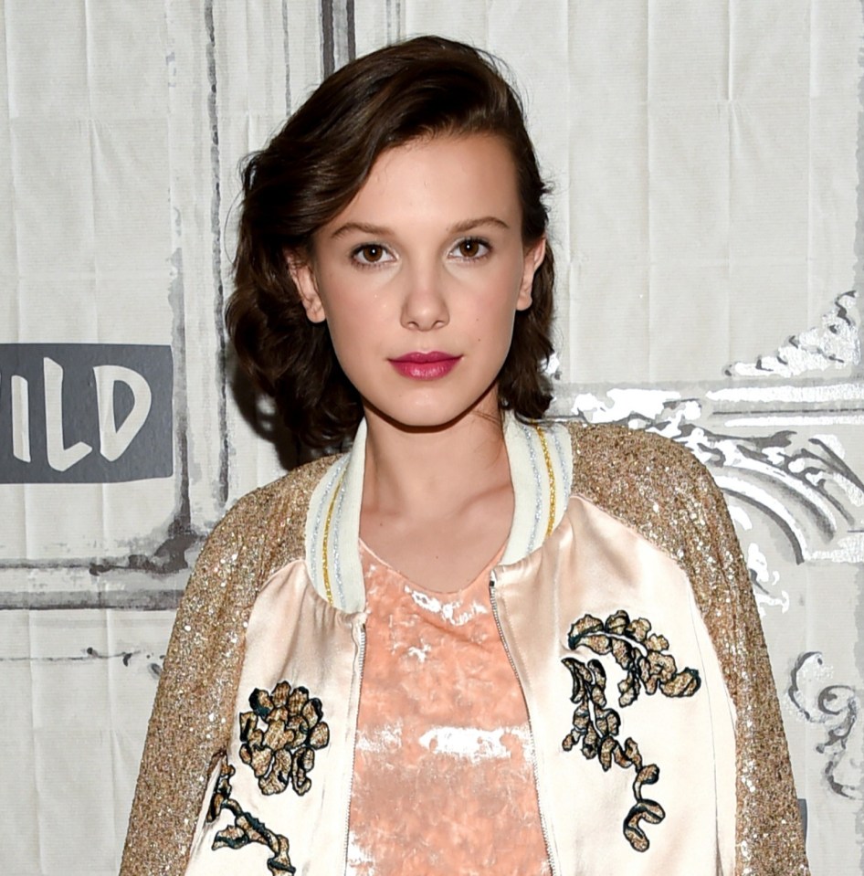 Millie Bobby Brown at the BUILD Speaker Series.