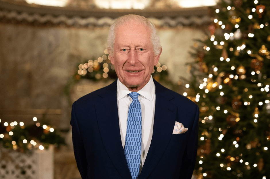 King Charles III in a Christmas message.