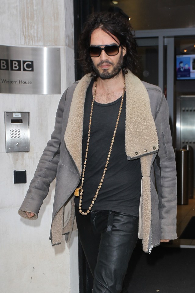 Russell Brand at BBC Radio 2.