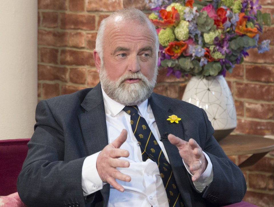 Dai Davies, security expert and former Head of Royal Protection, on a television program.