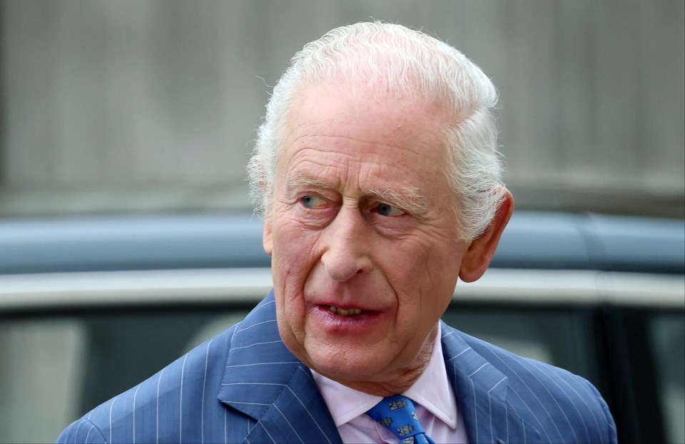 King Charles III at the National Gallery in London.