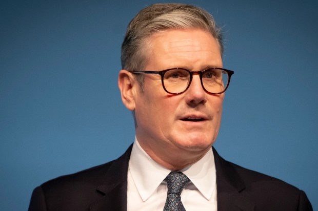 Keir Starmer speaking at the Welsh Labour Conference.