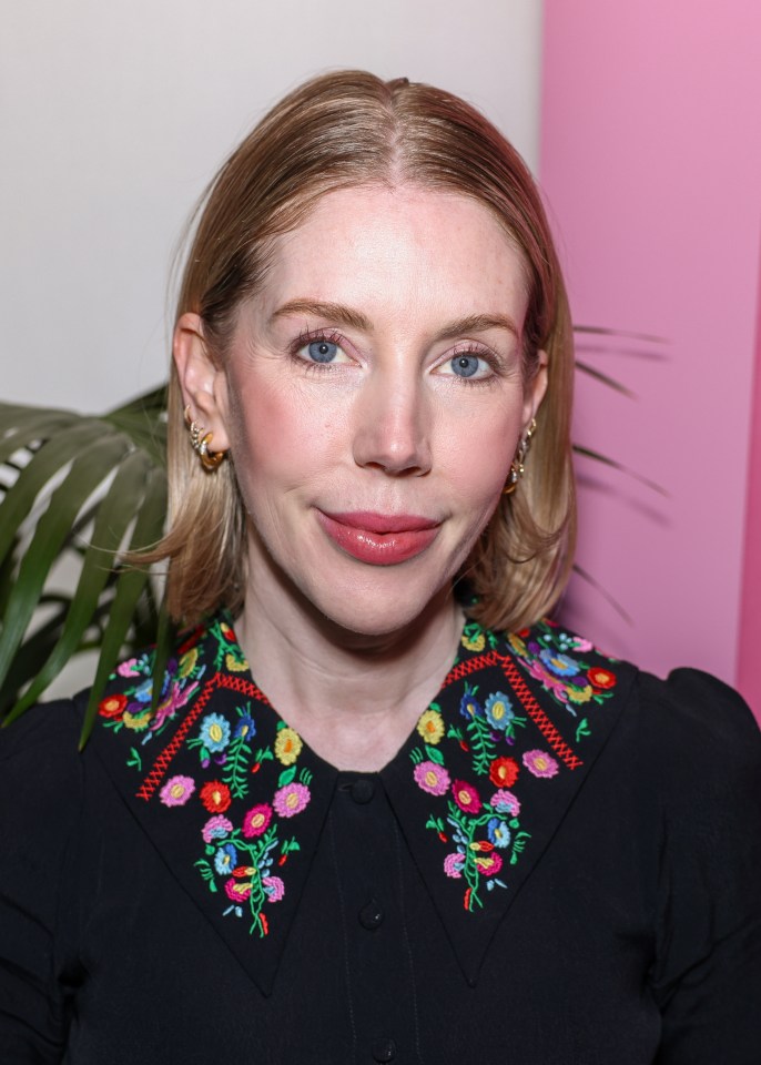 Headshot of Katherine Ryan at a book launch.