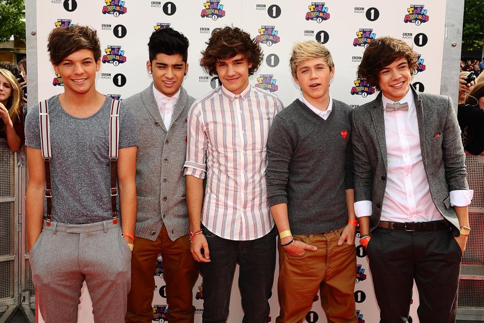 One Direction at the BBC Radio 1 Teen Awards.