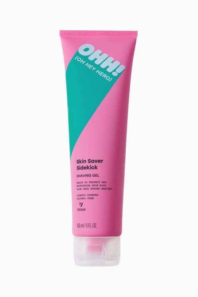 OHH! Skin Saver Sidekick shaving gel tube.