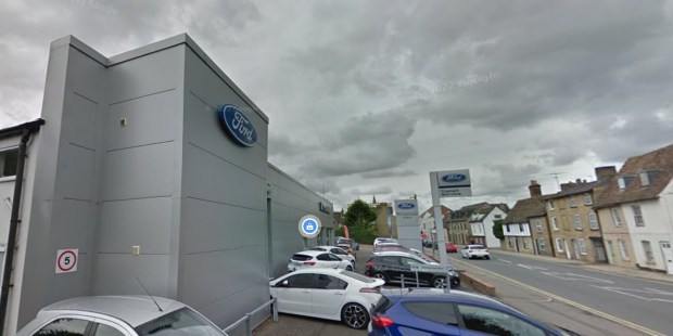 TC Harrison Ford dealership in St Neots.